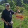 Ermanno Garnero alla sua ultima tracciatura del percorso di Assietta Legend