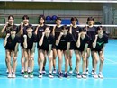 L'Under 16 giapponese femminile di pallavolo a Cambiano