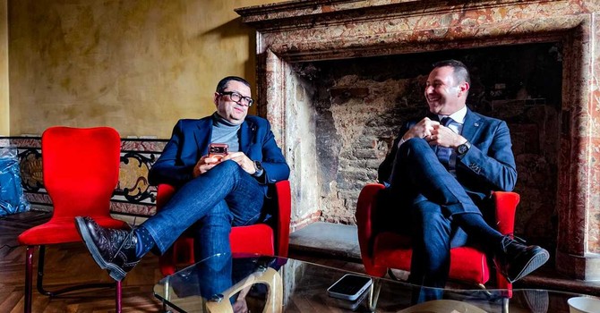 Vincenzo Tedesco e Stefano Corgnati