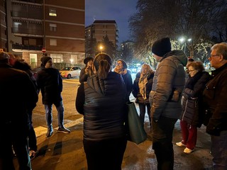 Sopralluogo della Circoscrizione 5 in via Isernia