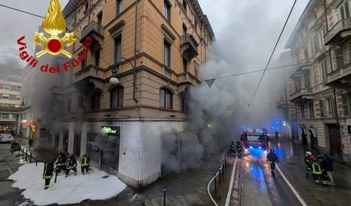 Incendio al Pam Local
