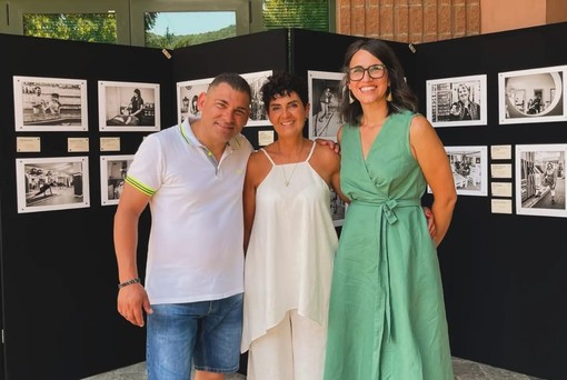 Barbara Berton con il consigliere comunale Nicola Sellitto e Paola Paletto Barbara Berton con il consigliere comunale Nicola Sellitto e Paola Paletto