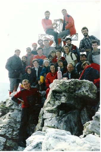 Il Cai a Pelvo d'Elva nel 1986 Il Cai a Pelvo d'Elva nel 1986