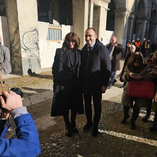 Il ministro Bernini in visita alla Cavallerizza (foto di repertorio)