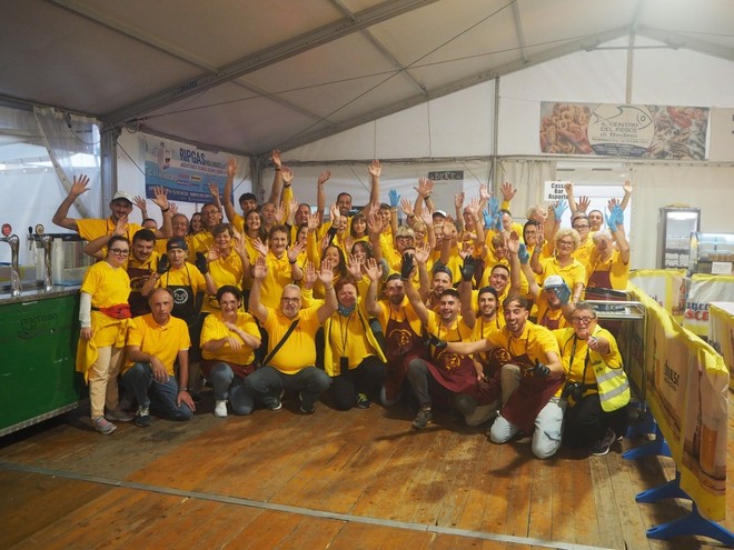 La Pro loco alla Sagra dei pescatori La Pro loco alla Sagra dei pescatori