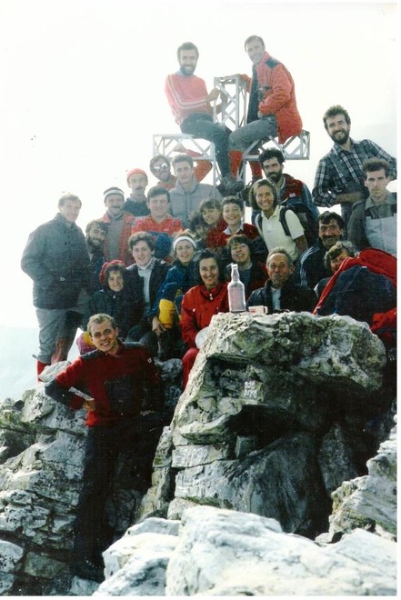 Il Cai a Pelvo d'Elva nel 1986 Il Cai a Pelvo d'Elva nel 1986