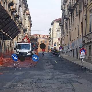 Cantieri in via Noé