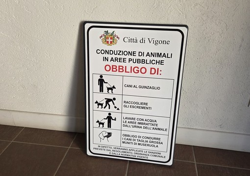 Uno dei nuovi cartelli