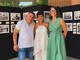 Barbara Berton con il consigliere comunale Nicola Sellitto e Paola Paletto