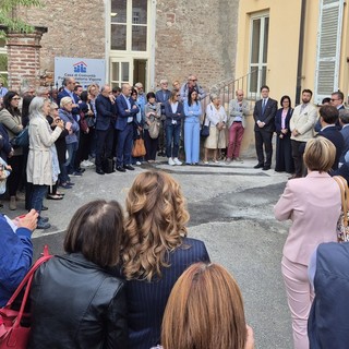 L’inaugurazione di stamattina