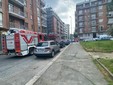 Vigili del fuoco in via Acciarini