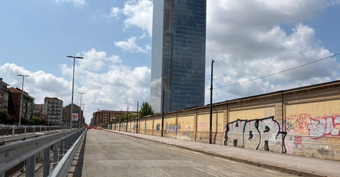 Ancora pazienza per il controviale di via Nizza