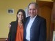 Fabrizio Schiavo con Virginia Raggi