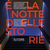 Il 30 ottobre la Notte delle Storie alla Scuola Holden: protagonisti Alessandro Baricco, Fabio Genovesi e molti altri
