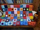 Una delle coperte realizzate durante il progetto ‘Tasselli colorati e tanti cuori insieme’