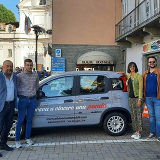 La Panda, primo premio della Lotteria dei 5 Comuni