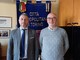 Il vicensindaco metropolitano Suppo con il sindaco Vottero