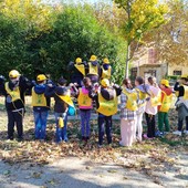 Una giornata di Puliamo il mondo, con i bambini