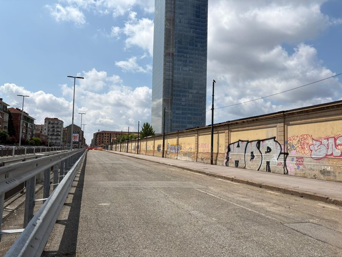 Ancora pazienza per il controviale di via Nizza