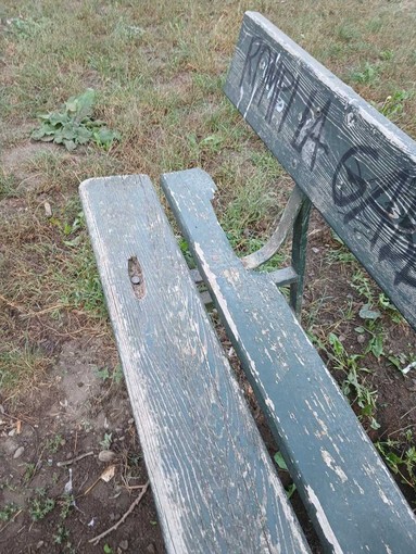 Le panchine ammalorate Le panchine ammalorate