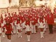 La prima apparizione delle majorettes a San Nicola nel 1970