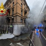 Incendio al Pam Local