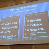 Atp Finals: sorteggiati i gironi dell'edizione 2025 Atp Finals: sorteggiati i gironi dell'edizione 2025