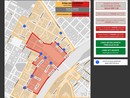 Ecco l'area interessata dalle celebrazioni per San Giovanni
