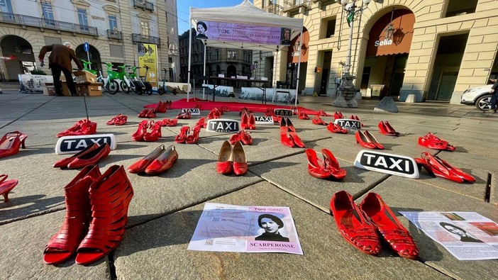 I taxisti di Torino ricordano Franca Viola e dicono no alla violenza sulle donne