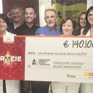 Raccolti 400 mila euro da Forma e 140 mila euro da Conad Nordovest