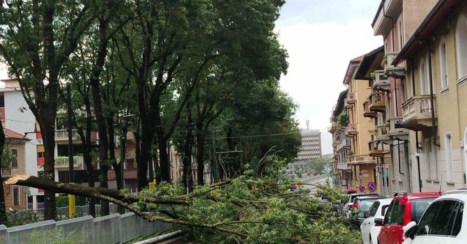 Maltempo a Torino nel pomeriggio di oggi Maltempo a Torino nel pomeriggio di oggi
