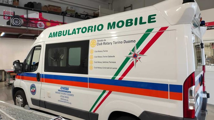 Dal Rotary un ambulatorio mobile per la medicina di strada
