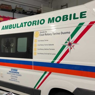 Dal Rotary un ambulatorio mobile per la medicina di strada Dal Rotary un ambulatorio mobile per la medicina di strada