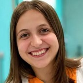 Una sorridente immagine di Alessia Fonsatti