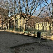 L'area cani di Piazzale Parri