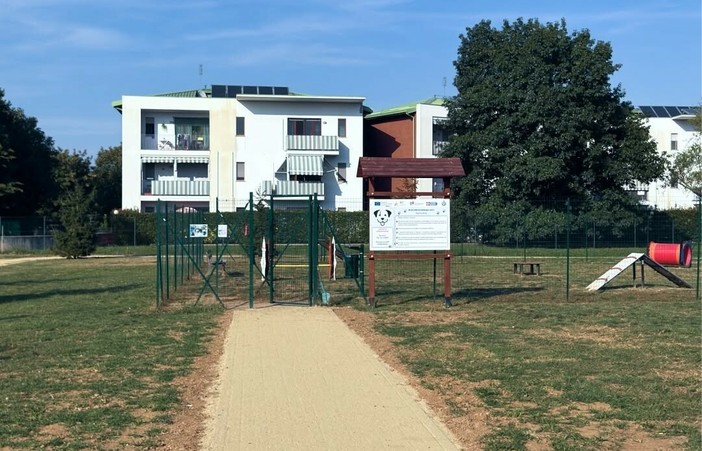Beinasco, rinasce l'area verde davanti alla scuola Aldo Mei