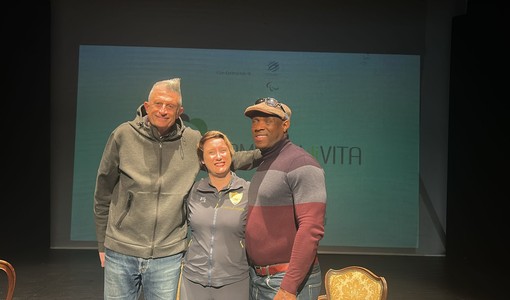 Andrea Lucchetta, Oxana Corso e Oney Tapia