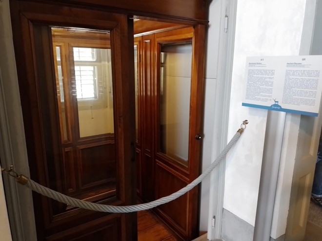 Restaurato l’ascensore della Regina Margherita alla Palazzina di Stupinigi
