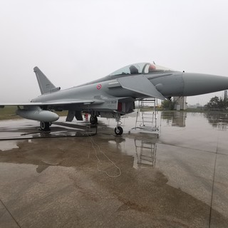 Decollato dallo stabilimento di Caselle l’Eurofighter Typhoon prodotto da Leonardo