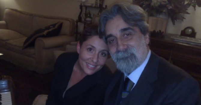 Alessia e Beppe Vessicchio