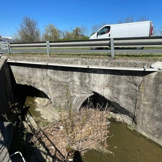 Strada Provinciale 177, focus sul rio a Caselette