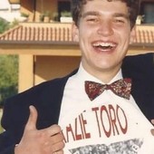 Una immagine sorridente di Andrea Soldi