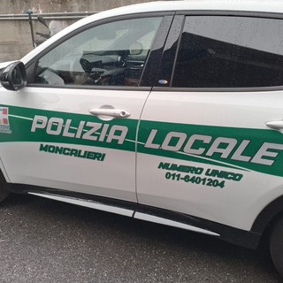 Sull'accaduto indaga la Polizia locale di Moncalieri