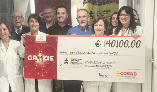 Raccolti 400 mila euro da Forma e 140 mila euro da Conad Nordovest