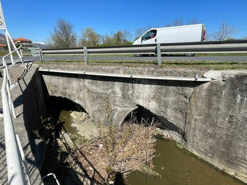Strada Provinciale 177, focus sul rio a Caselette Strada Provinciale 177, focus sul rio a Caselette
