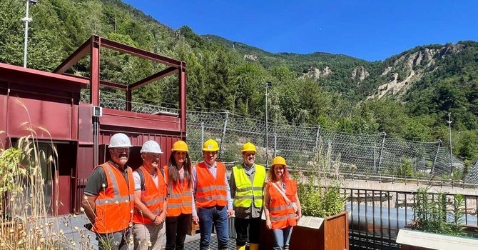 Chiara Appendino e i parlamentari 5 stelle a Chiomonte Chiara Appendino e i parlamentari 5 stelle a Chiomonte