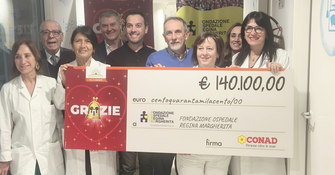 Raccolti 400 mila euro da Forma e 140 mila euro da Conad Nordovest Raccolti 400 mila euro da Forma e 140 mila euro da Conad Nordovest