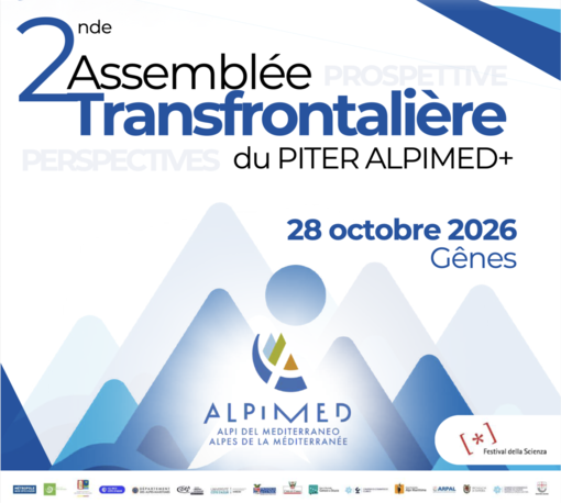 Il PITER ALPIMED+ si prepara alla seconda assemblea transfrontaliera, in programma il 28 ottobre a Genova Il PITER ALPIMED+ si prepara alla seconda assemblea transfrontaliera, in programma il 28 ottobre a Genova