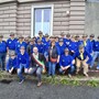 Il gruppo alpini di Borgaretto e il sindaco Cannati Il gruppo alpini di Borgaretto e il sindaco Cannati