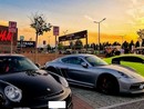 Una immagine delle auto controllate nell'area di Mondo Juve Una immagine delle auto controllate nell'area di Mondo Juve